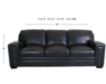 Simon Li J805 Collection 100% Leather Sofa small image number 7