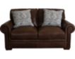 Simon Li J725 Collection 100% Leather Loveseat small image number 1