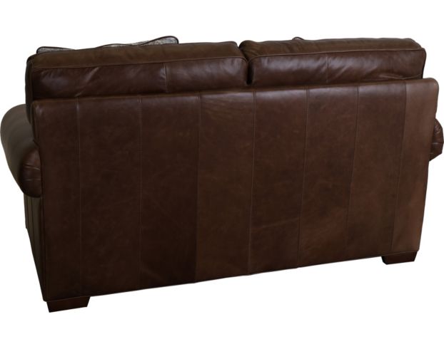 Simon Li J725 Collection 100% Leather Loveseat large image number 4