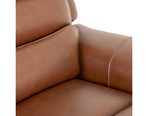 Simon Li Furniture M505 Collection Chestnut Leather Power Reclining Sofa large image number 8