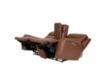 Simon Li Furniture M505 Collection Chestnut Leather Power Reclining Loveseat small image number 3