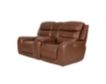 Simon Li Furniture M505 Collection Chestnut Leather Power Reclining Loveseat small image number 4