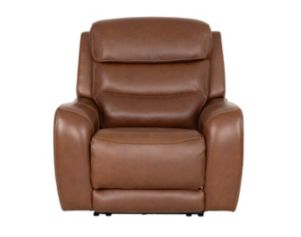 Simon Li Furniture M505 Collection Chestnut Leather Power Recliner