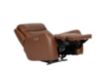 Simon Li Furniture M505 Collection Chestnut Leather Power Recliner small image number 3