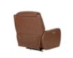 Simon Li Furniture M505 Collection Chestnut Leather Power Recliner small image number 5