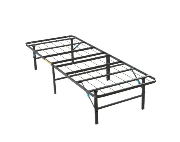 Sleeptone Foldable Metal Twin Platform Bed Frame large image number 3