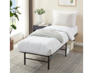 Sleeptone Foldable Metal Twin XL Platform Bed Frame