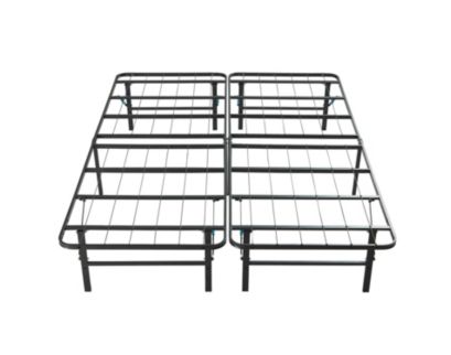 Sleeptone Foldable Metal Platform Storage Full Bed Frame