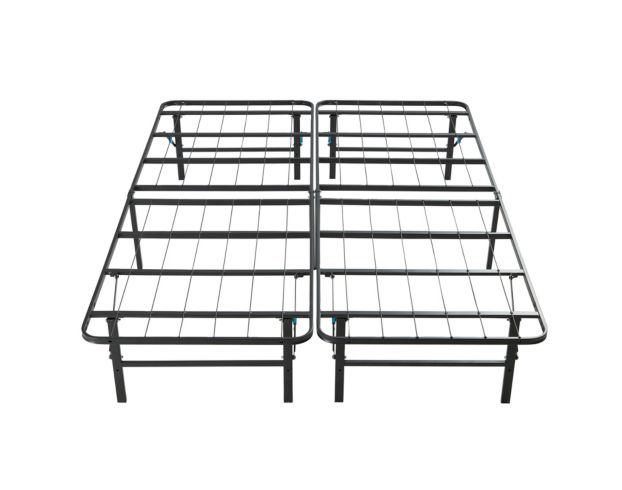 Sleeptone Foldable Metal Platform Storage Full Bed Frame large image number 1