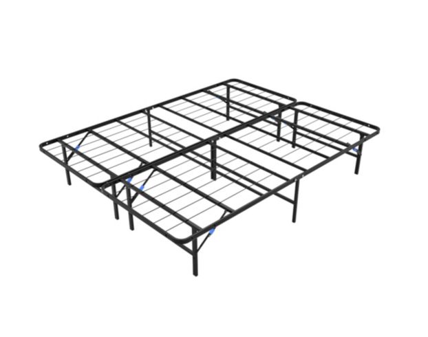 Sleeptone Foldable Metal Platform Storage Full Bed Frame large image number 2