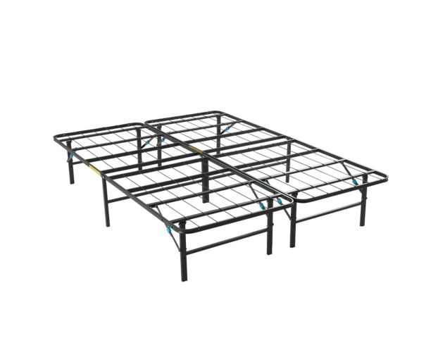 Sleeptone Foldable Metal Platform Storage Full Bed Frame large image number 3