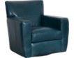 Soft Line America 4821 Collection Teal 100% Leather Swivel Chair small image number 2