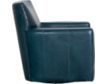 Soft Line America 4821 Collection Teal 100% Leather Swivel Chair small image number 3