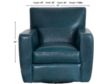 Soft Line America 4821 Collection Teal 100% Leather Swivel Chair small image number 6
