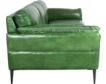 Soft Line America 7905 Collection 100% Leather Green Sofa small image number 3