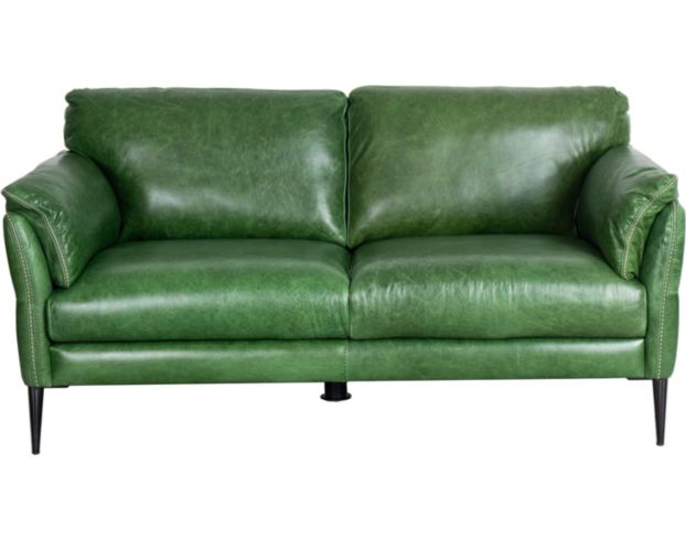Soft Line America 7905 Collection 100% Leather Green Loveseat large image number 1