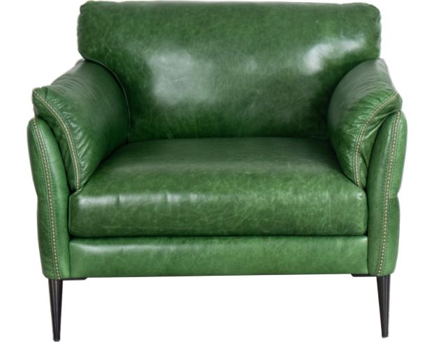 Soft Line America 7905 Collection 100% Leather Green Chair large image number 1