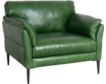 Soft Line America 7905 Collection 100% Leather Green Chair small image number 2