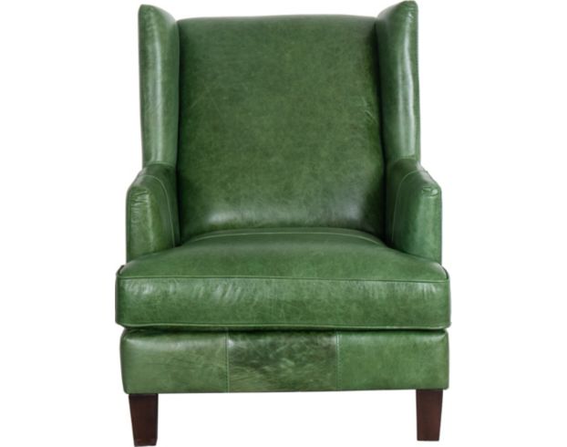 Soft Line America 7635 Collection Green 100% Leather Chair large image number 1