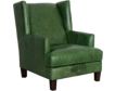 Soft Line America 7635 Collection Green 100% Leather Chair small image number 2