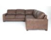 Soft Line America 7795 Dutton Chocolate Genuine Leather 3-Piece Sectional small image number 2