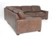 Soft Line America 7795 Dutton Chocolate Genuine Leather 3-Piece Sectional small image number 4