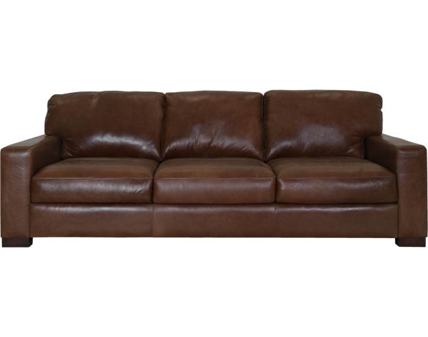 Soft Line America 4522 Chestnut 100% Leather Sofa large image number 1