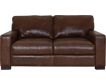 Soft Line America 4522 Chestnut 100% Leather Loveseat small image number 1