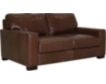 Soft Line America 4522 Chestnut 100% Leather Loveseat small image number 2