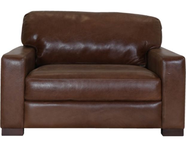 Soft Line America 4522 Chestnut 100% Leather Maxi Chair large image number 1