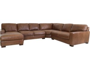 Soft Line America 4522 Collection 100% Leather 4-Piece Sectional