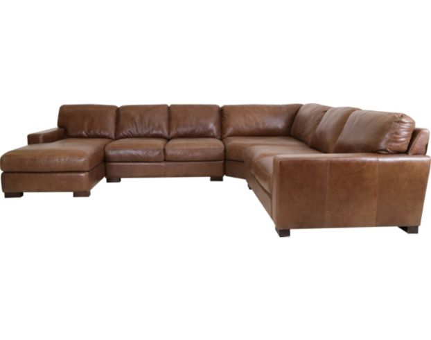 Soft Line America 4522 Collection 100% Leather 4-Piece Sectional large image number 2