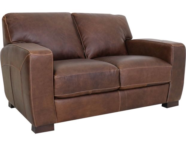Soft Line America 7564 Collection 100% Leather Loveseat large image number 2