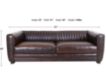 Soft Line America 7640 Collection 100% Leather Sofa small image number 6