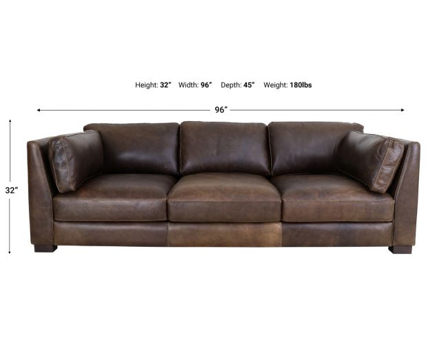 Soft Line America 7629 Collection 100% Leather Sofa large image number 6
