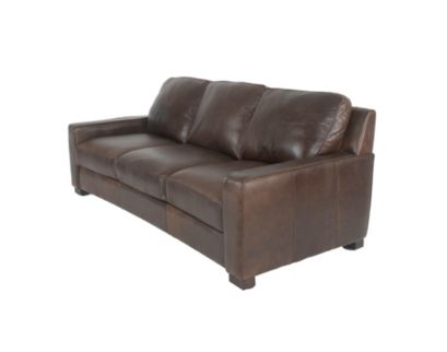 Soft Line America 7530 Collection Utah Chestnut Genuine Leather Sofa