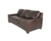 Soft Line America 7530 Collection Utah Chestnut Genuine Leather Sofa small image number 2