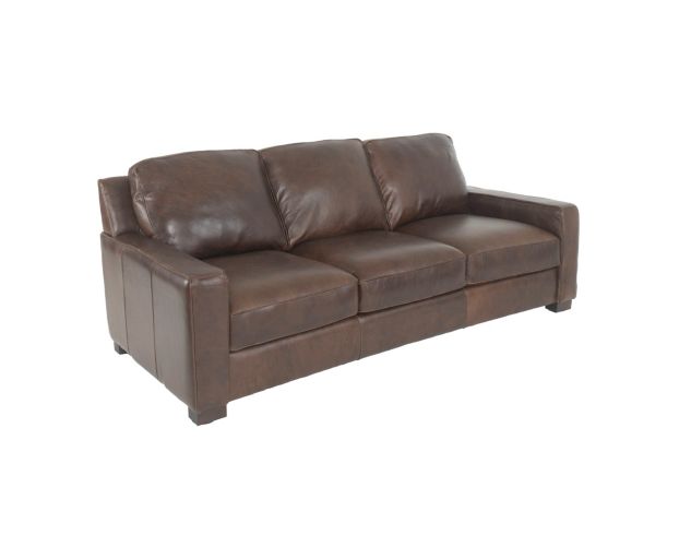 Soft Line America 7530 Collection Utah Chestnut Genuine Leather Sofa large image number 8