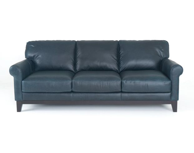 Soft Line America 7877 Waco Blue Genuine Leather Sofa large image number 1