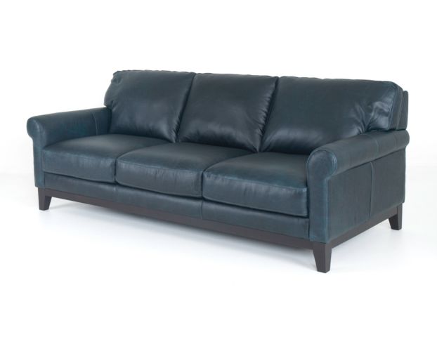 Soft Line America 7877 Waco Blue Genuine Leather Sofa large image number 2