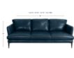 Soft Line America 7510 Collection 100% Leather Sofa small image number 7