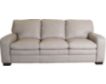Soft Line America 7533 Collection 100% Leather Bone Sofa small image number 1