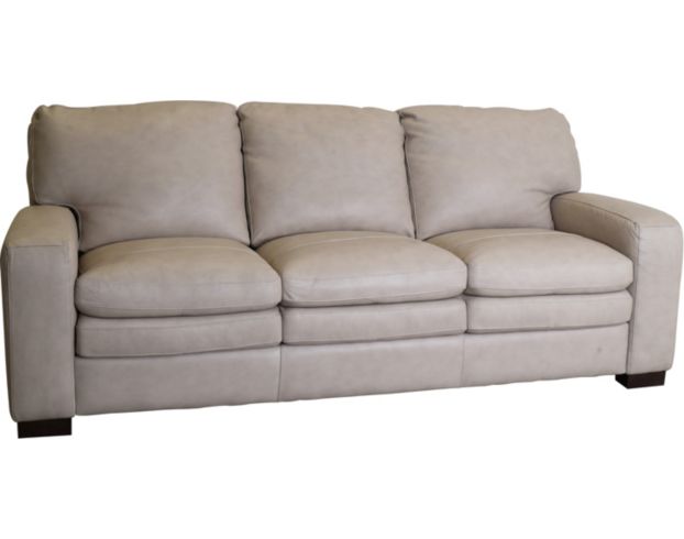 Soft Line America 7533 Collection 100% Leather Bone Sofa large image number 2