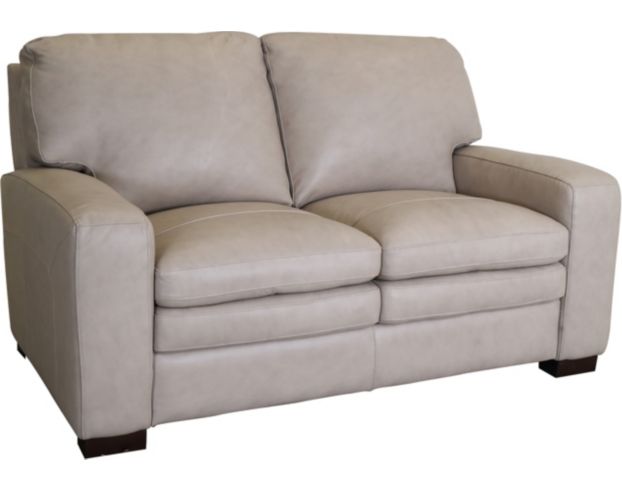Soft Line America 7533 Collection 100% Leather Bone Loveseat large image number 2