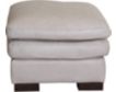Soft Line America 7533 Collection 100% Leather Bone Ottoman small image number 1