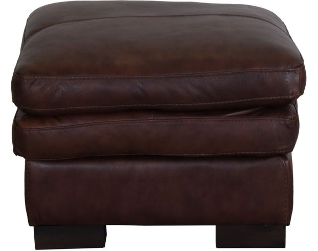 Soft Line America 7533 Collection 100% Leather Whiskey Ottoman large image number 1