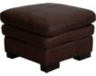 Soft Line America 7533 Collection 100% Leather Whiskey Ottoman small image number 3