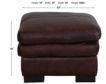Soft Line America 7533 Collection 100% Leather Whiskey Ottoman small image number 5