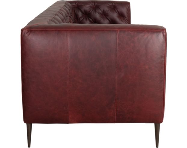 Soft Line America 7871 Collection 100% Leather Burgundy Sofa large image number 3