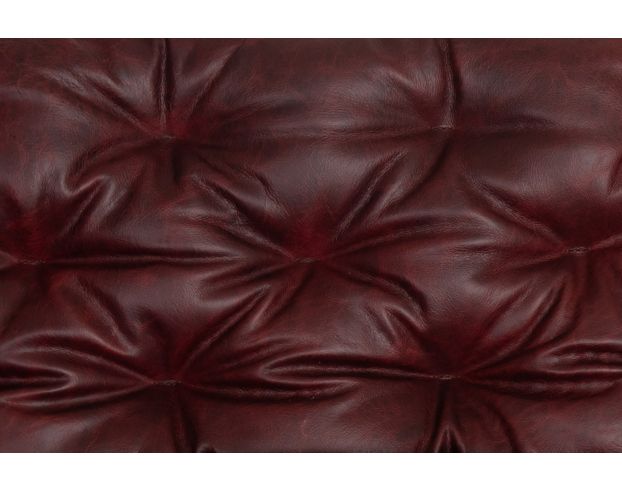 Soft Line America 7871 Collection 100% Leather Burgundy Sofa large image number 5